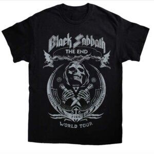 Black Sabbath The End graphic tee